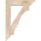 Ekena Millwork Balboa Traditional Smooth Bracket w/ Offset Brace, Douglas Fir, 7 1/2"W x 32"D x 44"H BKT0806X32X44BOA01SDF - alternate 3